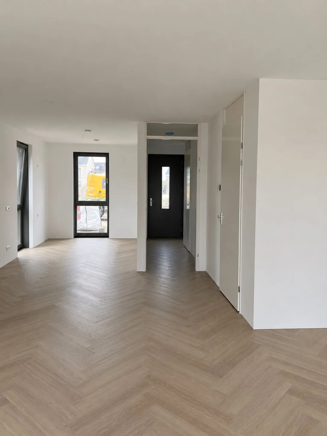 PVC visgraatvloer in nieuwbouwwoning